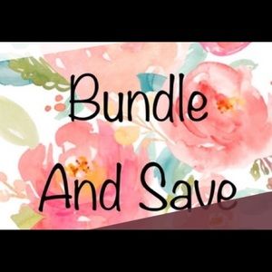 Make a bundle and save on a price! Thank you! 🌹